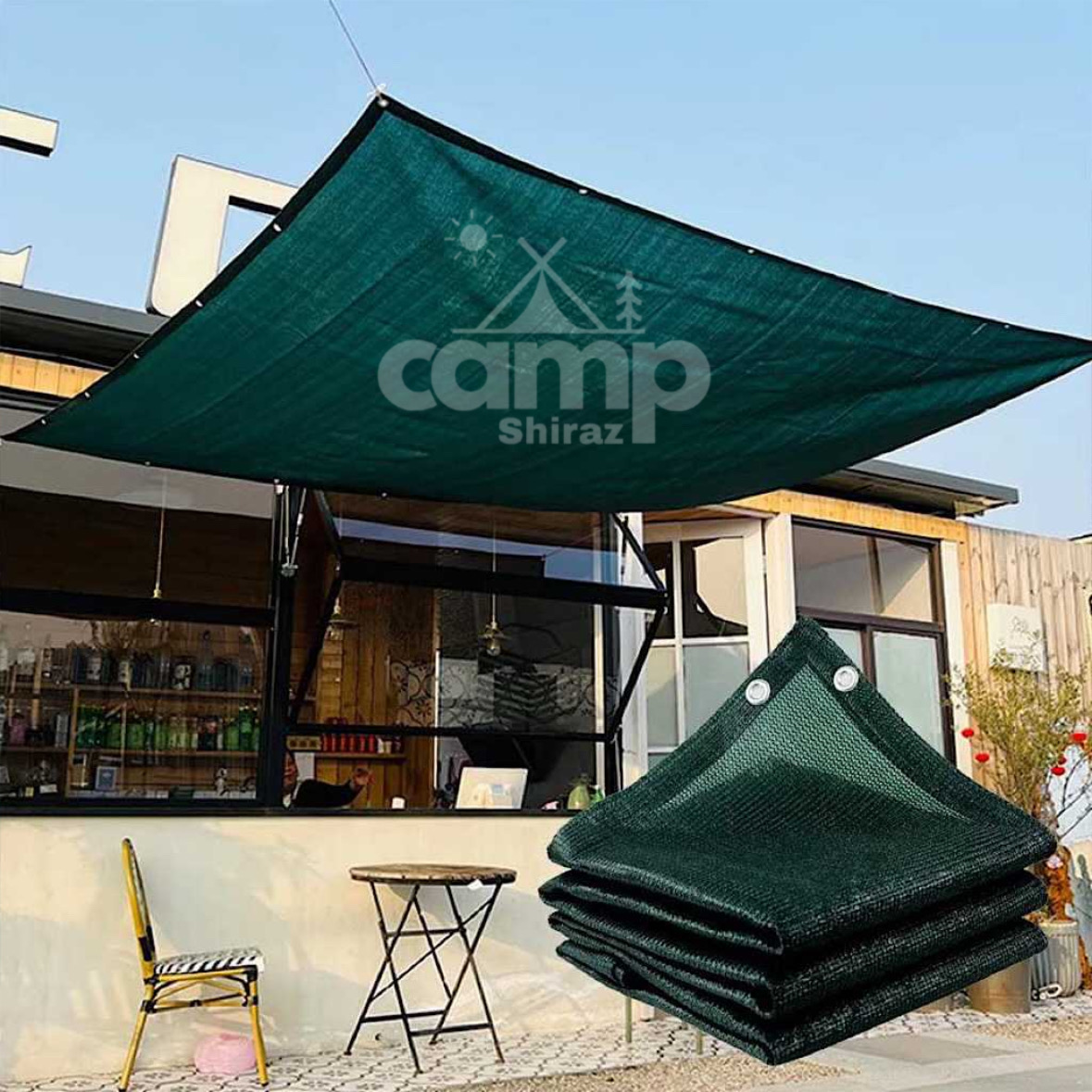 سایبان تورشید ۶×۴ با دو سال گارانتی